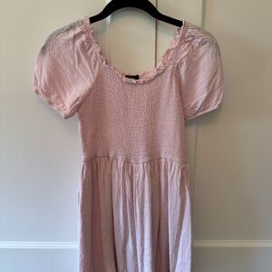 Art Class Girl’s Ruffle Sleeve Dress